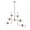 Z-Lite Calliope 6 Light Pendant, Polished Nickel & Clear 617-6PN - alternate 2